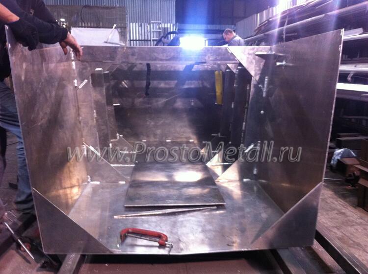 Плавдом, изготовление. Алюминиевый каркас для корабля - 31